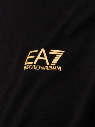 EA7 T-Shirt in schwarz