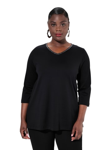 Ulla Popken Shirt in schwarz