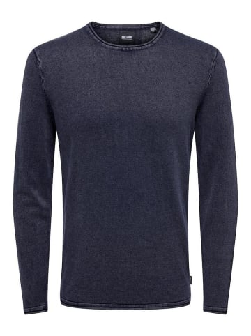 Only&Sons Pullover in Dress Blues