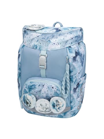 BAAGL Schulrucksack Airy in Schwarz Polar - 24x36x18cm