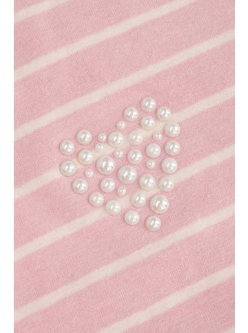 Coccodrillo T-Shirt mit kurzen Ärmeln in rosa