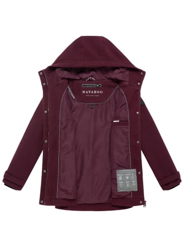 Navahoo Kurzmantel Lächelstern 14 in Wine