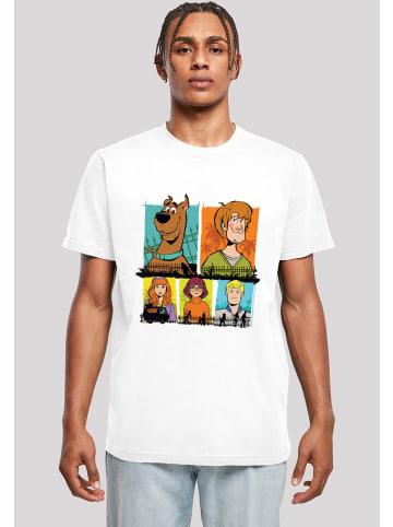 F4NT4STIC T-Shirt Scooby Doo Group Frames in weiß