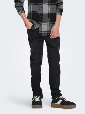 ONLY & SONS Junior Slim Fit Jeans in Washed Black