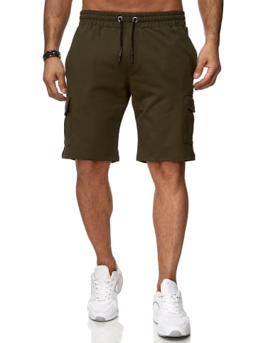 RESLAD Shorts Cargo Sweathose in khaki