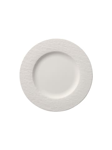 Villeroy & Boch Speiseteller Manufacture Rock ø 27.0 cm in weiß