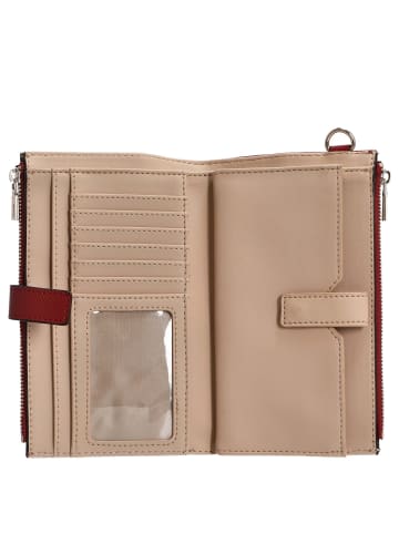 Guess Laurel II SLG Double Zip Organizer - Geldbörse (garnet) in garnet