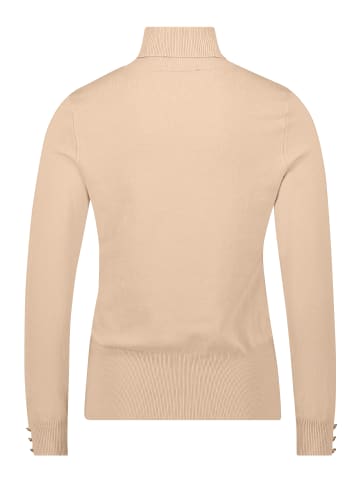 Betty Barclay Rollkragenpullover langarm in Beige