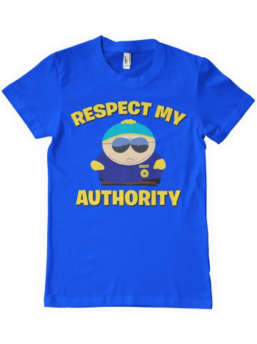 South Park T-Shirt "Respect My Authority T-Shirt" in Blau