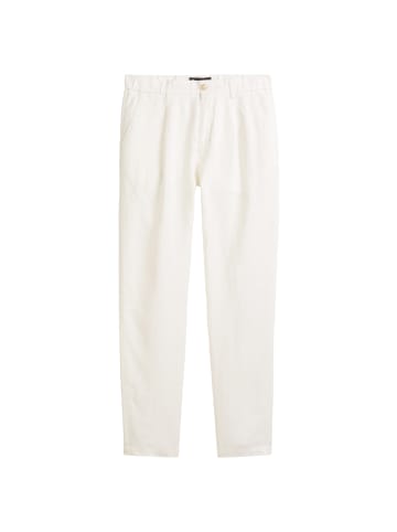 Marc O'Polo Leinenhose Model Osby jogger pleats in egg white