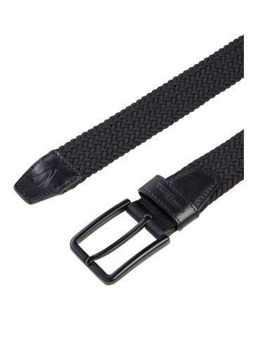 Camel Active Flechtgürtel mit Stretchfunktion in Schwarz