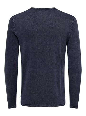 Only&Sons Pullover in Dress Blues