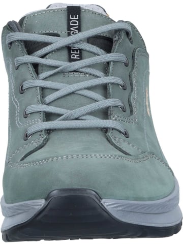 LOWA Wanderschuhe / Wanderstiefel in graphit/aprikose