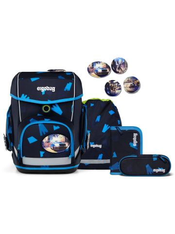 Ergobag Cubo Schulranzen Set 5-tlg. VerfolgBärjagd 2025 in blau