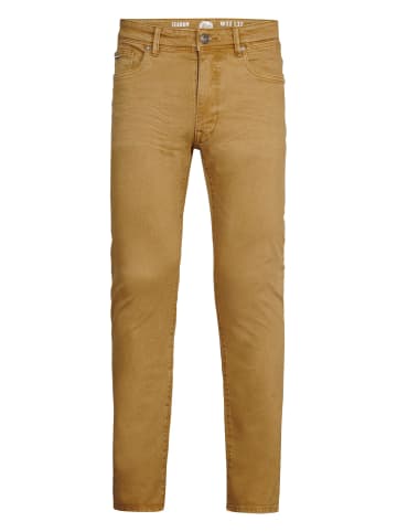 Petrol Industries Slim Fit Jeans Seaham Colored Polson in Braun