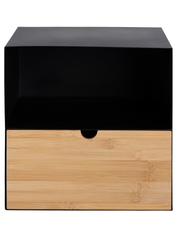 ebuy24 Nachttisch Joliet Schwarz 30 x 25 cm