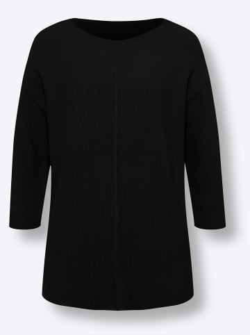 Heine Oversized Pullover in schwarz