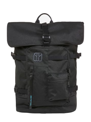 elkline Weekender Roll Rucksack Packman in black