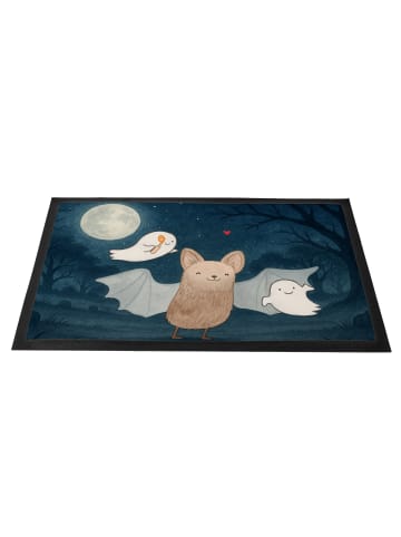 Mr. & Mrs. Panda Schmutzmatte Fledermaus Gespenster Design ohne ... in Weiß