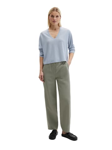 Marc O'Polo Hose Model Minu barrel in Saddle Gray