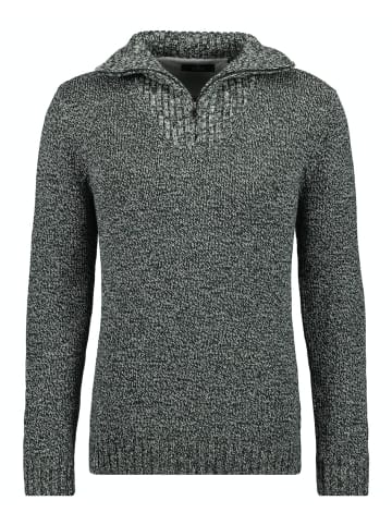 Ragman V-Ausschnitt Pullover in grau