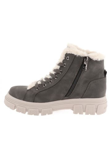 Tom Tailor Schnürstiefel  in Grau