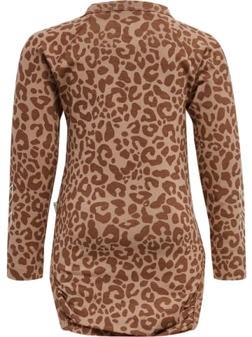 Hummel Outdoor Overall "Nomi Body Longsleeve" in Braun