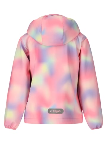 Zigzag Softshelljacke Onetwo in 4391 Begonia Pink
