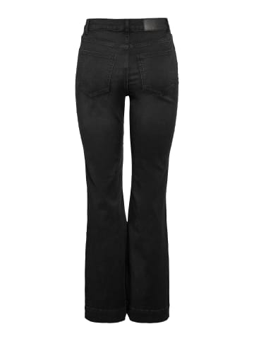 Noisy may Flared Jeans in Black Denim