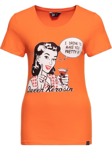 Queen Kerosin Shirt in Orange