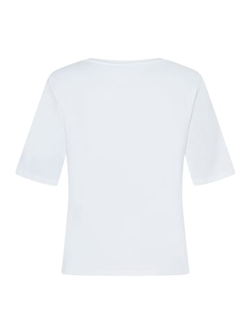 More & More cooles Kurzarmshirt, "Limon Cello" in white