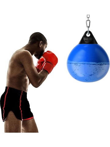 COSTWAY Ø45cm Wasserboxsack in Blau