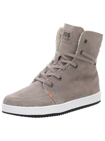 Hub Schnürstiefelette in grau