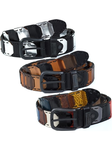 Cipo & Baxx Gürtel  85cm x 4,5 in Black