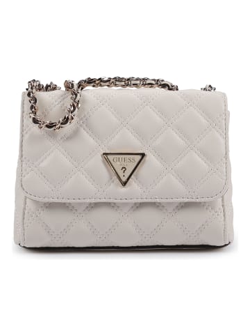 Guess Giully II Mini Bag Schultertasche 18 cm in off white