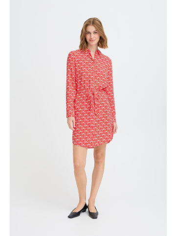 ICHI Kleid IHVIMSE Regular fit in Fiery Red