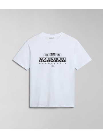 Napapijri T-Shirt "Salfrin" in Weiß