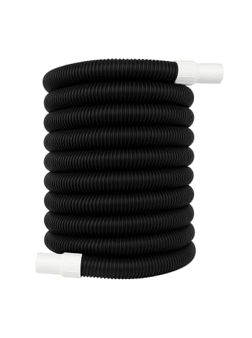 relaxdays Poolschlauch in Schwarz/ Weiß - (L)10 m x Ø 32 mm