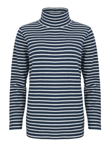 elkline Sweatshirt Lizzy in darkblue - white