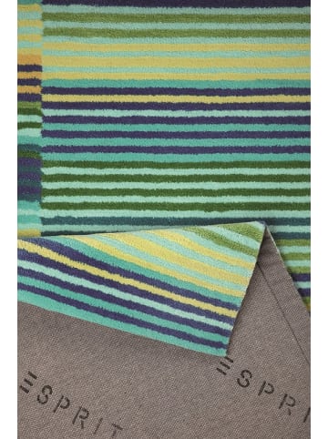 Esprit home Teppich "Colorpop" in Grün/Blau/Türkis/Gelb