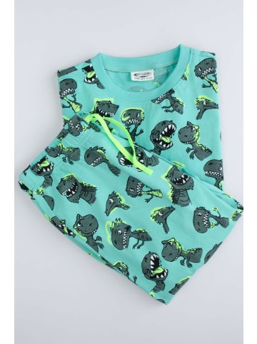 Coccodrillo Jungenpyjama in grün