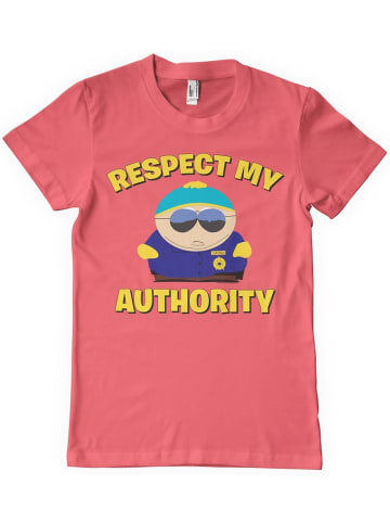 South Park T-Shirt "Respect My Authority T-Shirt" in Rosa