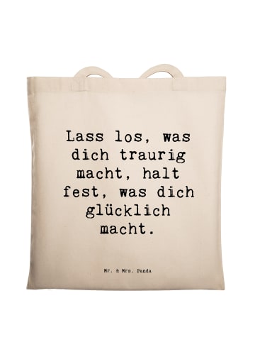 Mr. & Mrs. Panda Dokumententasche Spruch Verluste betrauern und ... in Creme