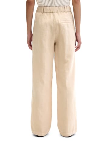 Marc O'Polo Leinenhose wide in Sandpaper