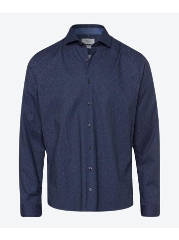 BRAX  Langarmhemd in navy