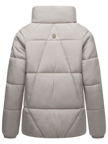 Navahoo Steppjacke Schokolinaa 14 in Light Grey
