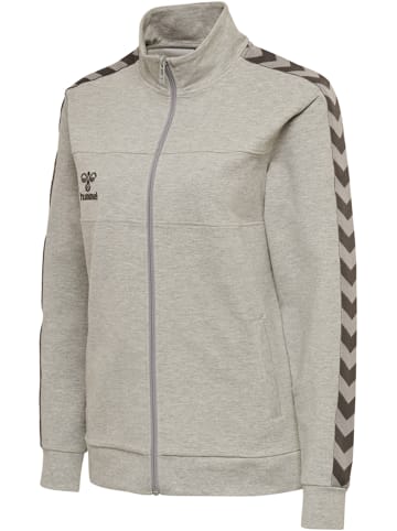 Hummel Hummel Zip Jacke Hmlmove Multisport Damen Atmungsaktiv in GREY MELANGE