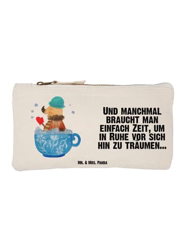 Mr. & Mrs. Panda kosmetiktäschchen Nachtfalter Schaumbad mit Spruch in Weiß