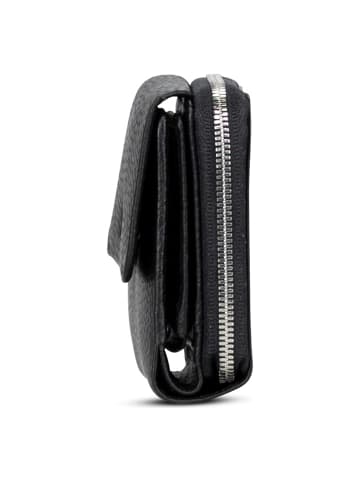 Jost Vika Geldbörse RFID Schutz Leder 10.5 cm in black