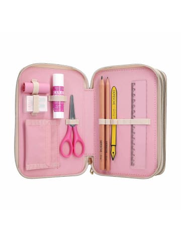 Depesche 3-Fach Federtasche CLASSIC inkl. Stifte Miss Melody in 7,5 x 13 x 20 cm in rosa